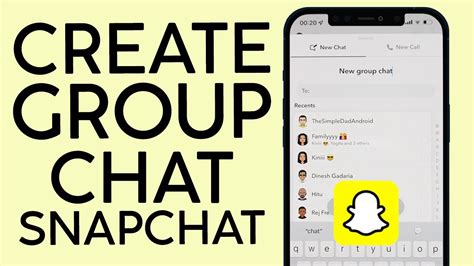 How to Create a New Snapchat Group