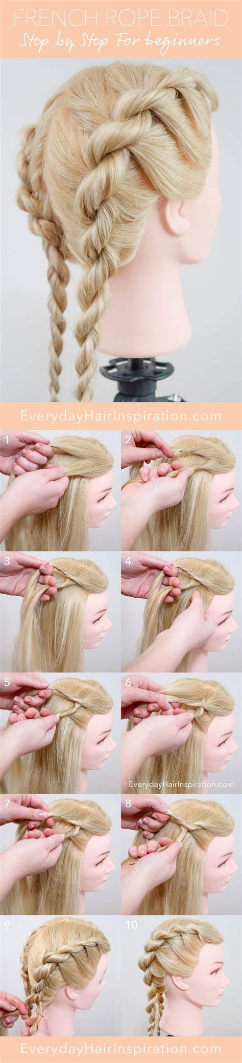 How to Create a Rope Twist Braid