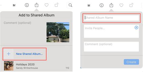 How to Create a Shared Album on Mac