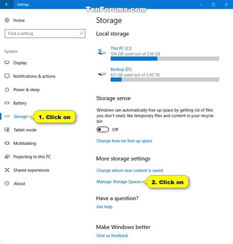 How to Create a Storage Space in Windows 10