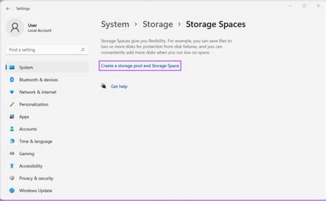 How to Create a Storage Space on Windows 11