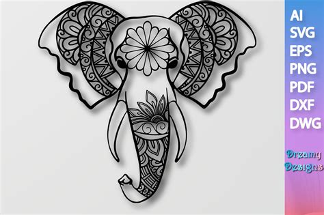 How to Create a Stunning Elephant Mandala in Seconds With Simple SVG