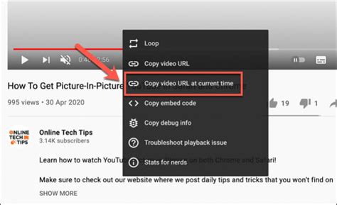 How to Create a YouTube Timestamp Link on PC or Mac
