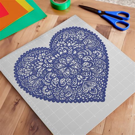 How to Create the Perfect Mandala Heart Svg for Your Crafting Projects