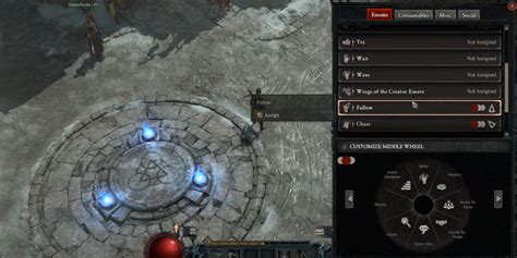 How to Customize Emote Wheel in Diablo 4