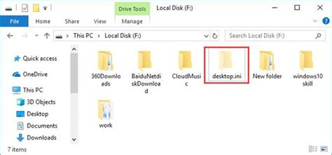 How to Customize a Folder With the Desktop.ini File