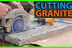 How to Cut Granite Top