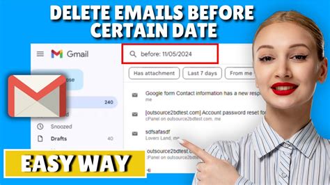 How to Delete Old Emails Before a Specific Date