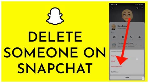 How to Delete Someone on Snapchat