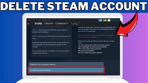 How to Delete Steam Account Permanently