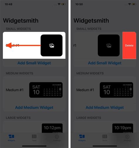 How to Delete Widgets in WidgetSmith App