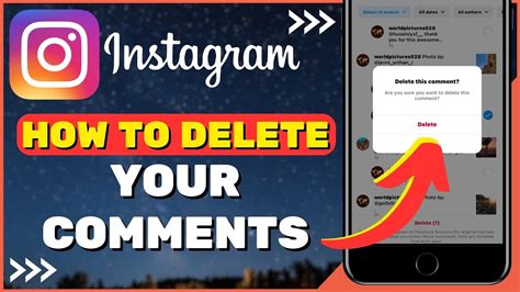 How to Delete a Comment via Instagram App
