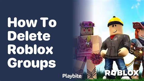 How to Delete a Group on Roblox (Mar 2023)