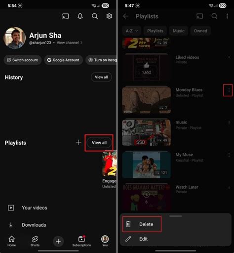 How to Delete a Playlist on YouTube as a Viewer