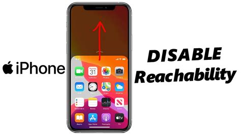 How to Disable Reachability on iPhone