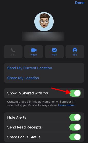 How to Disable Shared with You on iPhone and iPad