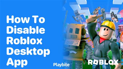 How to Disable the Roblox Desktop App