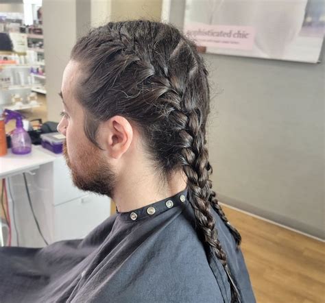 How to Do a Classic French Braid for Men