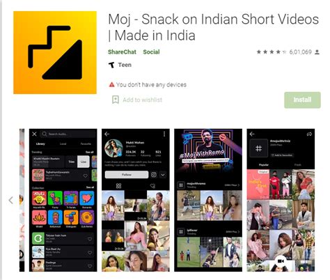 How to Download Moj Short Video App on PC and Mobile