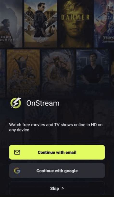 How to Download OnStream on Mobile