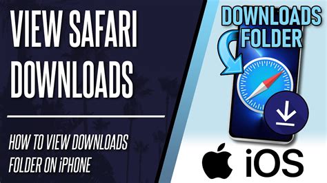 How to Download a File in Safari on iPhone or iPad - YouTube