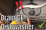 How to Drain a GE Dishwasher