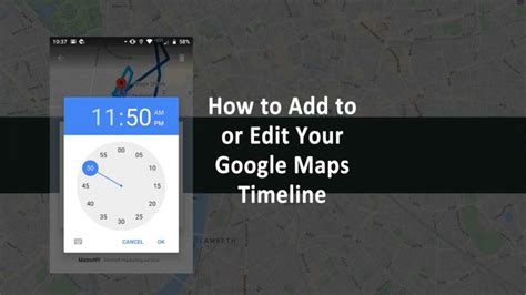 How to Edit Google Maps Timeline on Computer