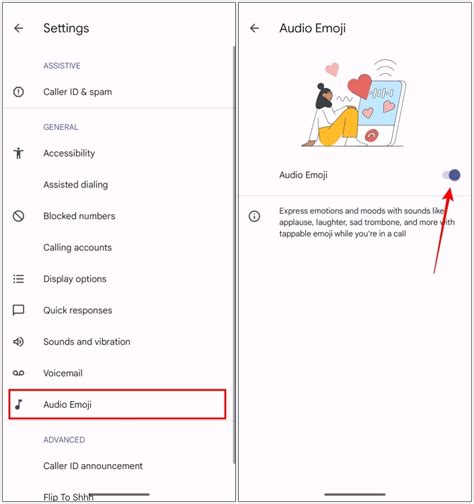 How to Enable Audio Emoji in the Phone App