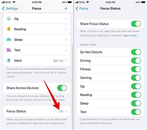How to Enable Customized Focus Mode on iPhone