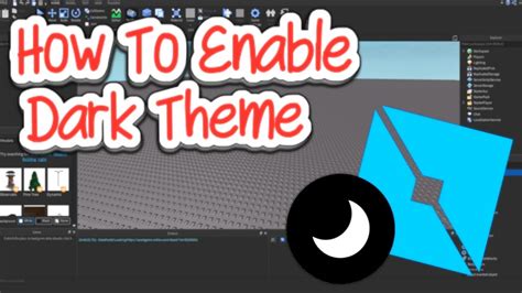 How to Enable Dark Theme on Roblox - (2021) - YouTube