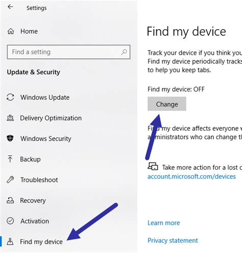How to Enable Find My Device on Windows 10