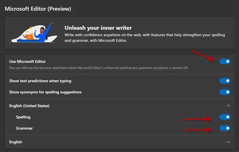 How to Enable Microsoft Editor to Use in Edge Browser