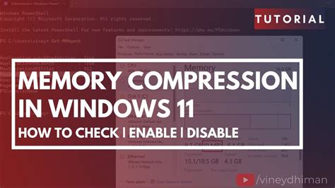 How to Enable Or Disable Memory Compression in Windows 11
