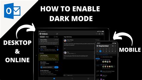 How to Enable Outlook Dark Mode on iOS