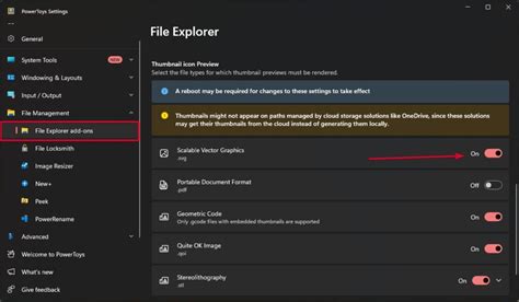 How to Enable SVG Thumbnail in Windows 11 File Explorer