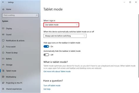 How to Enable Tablet Mode on Windows 10