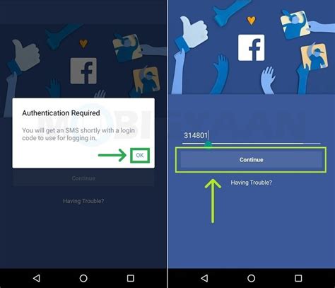 How to Enable Two-factor Authentication for Facebook from Android