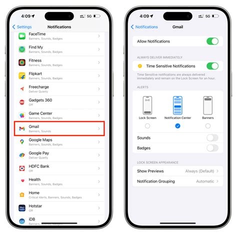How to Enable or Disable Gmail Notifications on iPhone
