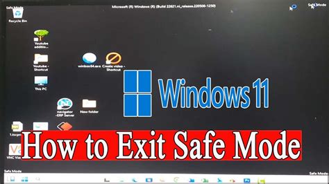 How to Exit Windows 11 Safe Mode