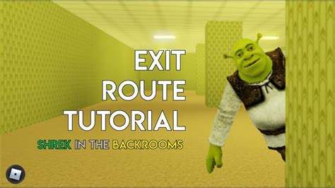 How to Exit in Roblox Shrek In The Backrooms: Full Exit Route 