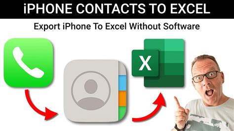 How to Export iPhone Contacts to Excel/CSV using third-party apps