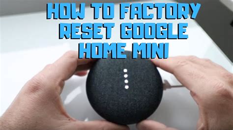 How to Factory Reset Google Home
