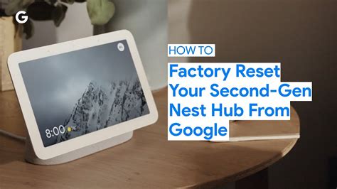 How to Factory Reset Google Nest Hub
