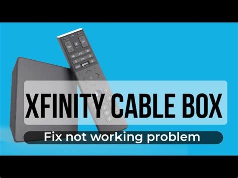 How to Factory Reset Xfinity Cable Box