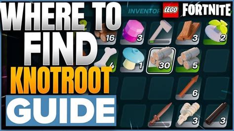 How to Find Knotroot in LEGO Fortnite