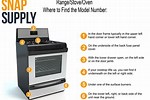 How to Find Oven Model Number