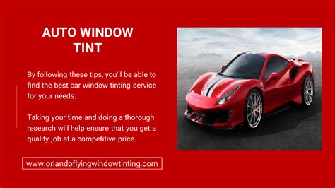 How to Find Reputable Auto Tint Services
