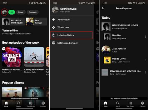 How to Find Your Listening History in the Spotify Mobile App