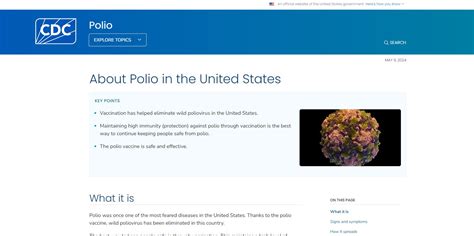 How to Find Your Next Polio Date