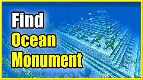 How to Find an Ocean Monument in Minecraft